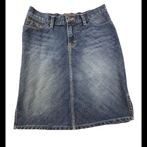 Vintage Denim Skirt by FRX Clothing - Classic Style, Perfect Fit